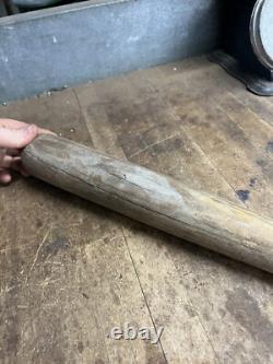 Vintage Old Rare Wooden Baseball Bat McLaughlin Millard Dodgeville New York NY