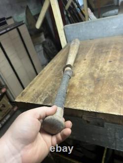 Vintage Old Rare Wooden Baseball Bat McLaughlin Millard Dodgeville New York NY Vintage Old Rare Wooden Baseball Bat McLaughlin Millard Dodgeville New York NY