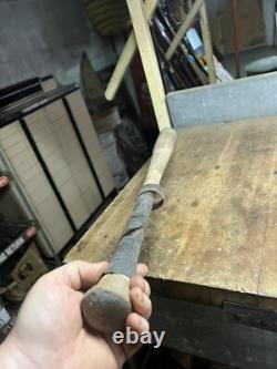 Vintage Old Rare Wooden Baseball Bat McLaughlin Millard Dodgeville New York NY Vintage Old Rare Wooden Baseball Bat McLaughlin Millard Dodgeville New York NY