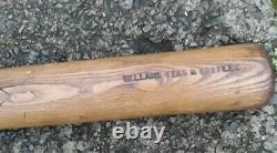 Vintage Old ZINN BECK Baseball ADVERTISING BOTTLE Bat Kellams Tea & Coffees