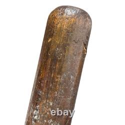 Vintage Pee Wee Reese Wood Baseball Decal Bat Brooklyn LA Dodgers MLB HOF