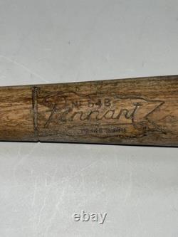 Vintage Pennant No 548 Wood Baseball Bat Brown Black Tape Grip Standard Knob