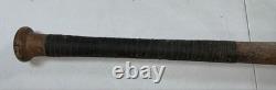Vintage Pennant No 548 Wood Baseball Bat Brown Black Tape Grip Standard Knob