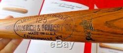 Vintage Pete Rose Game Used 1963 Cincinnati Reds Rookie Baseball Bat Psa Gu 8.5