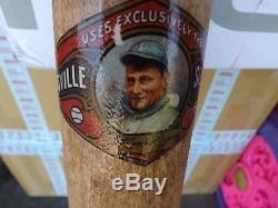 Vintage Player Honus Wagner Prototype Wooden Bat No RESERVE FREE SHIPPING! LOOK