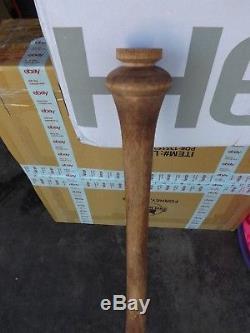 Vintage Player Honus Wagner Prototype Wooden Bat No RESERVE FREE SHIPPING! LOOK
