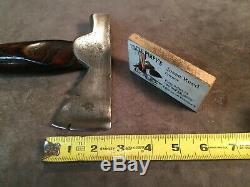 Vintage Plumb box crate axe hatchet hammer custom JESSE REED baseball bat handle