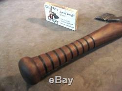 Vintage Plumb box crate hatchet axe hammer custom JESSE REED baseball bat handle