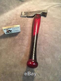 Vintage Plumb roofing axe hatchet hammer custom JESSE REED baseball bat handle