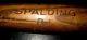 Vintage Pre 1900 Game Used Baseball Bat Spalding B4 Model Barn Storming Team