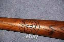 Vintage Pre 1930 Peters Diamond Brand 32 Wood Baseball Bat
