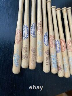 Vintage Pre 1950s National League Wood Mini Baseball Bat Bank- Hall Of Fame Rare