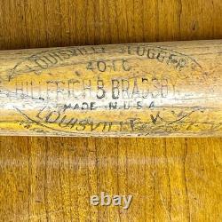 Vintage RARE 1920s Ty Cobb 32 Louisville Slugger H&B 40 T. C Baseball Bat MLB