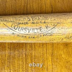 Vintage RARE 1920s Ty Cobb 32 Louisville Slugger H&B 40 T. C Baseball Bat MLB