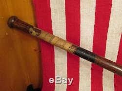 Vintage RG Hower'I-Slug-Um' Wood Baseball Bat 34 Lewistown, PA Antique 1900s