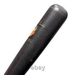 Vintage Ralph Kiner Powerized Louisville Slugger 125 Wood Baseball Decal Bat MLB