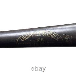 Vintage Ralph Kiner Powerized Louisville Slugger 125 Wood Baseball Decal Bat MLB