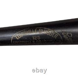 Vintage Ralph Kiner Powerized Louisville Slugger 125 Wood Baseball Decal Bat MLB