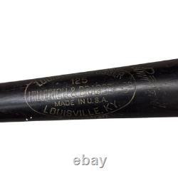 Vintage Ralph Kiner Powerized Louisville Slugger 125 Wood Baseball Decal Bat MLB
