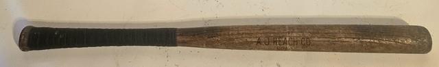 Vintage Rare A. J. Reach Co. Baseball Bat 1920s Model 50a 29 1/2