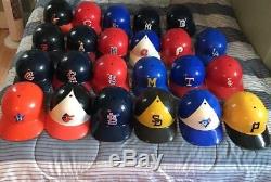 Vintage Rare HTF Baseball MLB Souvenir Plastic Batting Helmets Huge Lot Of 23