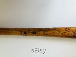 Vintage Rare Jake Daubert 1921-22 H&b 40 Jd Baseball Bat 1919 Cincinnati Reds