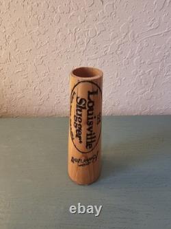 Vintage & Rare Louisville Slugger Baseball Bat Pencil Cup-Excellent