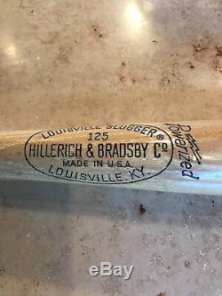 Vintage Rare Old Louisville Slugger Hillerich & Bradsby Curt Flood Baseball Bat