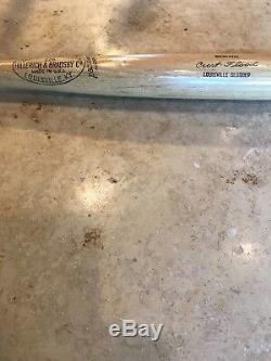 Vintage Rare Old Louisville Slugger Hillerich & Bradsby Curt Flood Baseball Bat