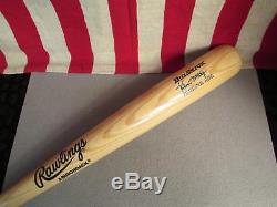 Vintage Rawlings Adirondack Wood Baseball Bat Kevin Maas Pro Model 34 Signed