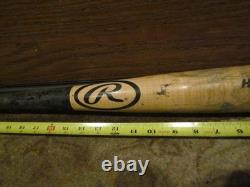 Vintage Rawlings Hard Maple Pro Baseball Bat