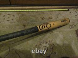Vintage Rawlings Hard Maple Pro Baseball Bat