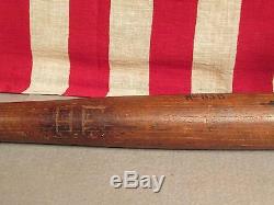 Vintage Reach early Wood Baseball Bat School League 31 Antique No. 83B Display