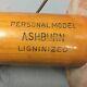 Vintage Richie Ashburn Adirondack Game Used Bat Lamp Philadelphia Phillies Hof