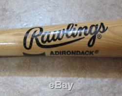 Vintage Rocky Colavito Auto Signed Baseball Bat Cleveland Indians Mint Shape