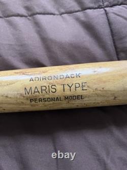 Vintage Roger Maris Adirondack 302 Personal Model Bat. Whip Action 1960's Good