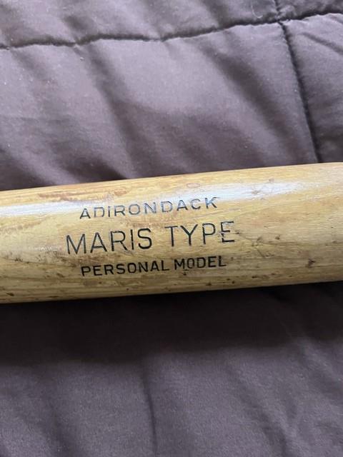 Vintage Roger Maris Adirondack 302 Personal Model Bat. Whip Action 1960's Good