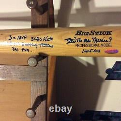 Vintage STAN MUSIAL Rawlings Autograph Baseball Bat with 4 Stats & Auto COA