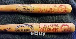 Vintage Seattle Cheney Studs 1954 Champs Baseball Bat Pen/Pencil Souvenir Set
