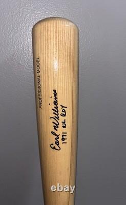 Vintage Signed Earl Williams Baseball Bat NL Rookie Of The Year 1971