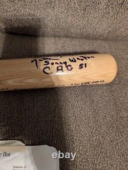 Vintage Signed Negro League Baseball Bat 6 Signatures