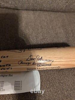 Vintage Signed Negro League Baseball Bat 6 Signatures