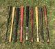 Vintage Softball Bats Louisville Slugger Hanna Batrite 33 34 Red Green Black