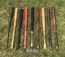 Vintage Softball Bats Louisville Slugger Hanna Batrite 33 34 Red Green Black