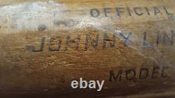 Vintage Spalding 1843 Official Johnny Lindell Model Wooden Baseball Bat 36