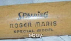 Vintage Spalding Baseball Bat 48-115 Roger Maris Special Model Made in USA 35