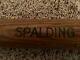 Vintage Spalding Baseball Bat Wood Rare Circa 1910-1920s Cracked