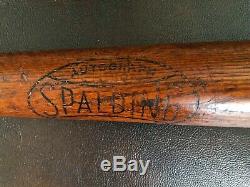Vintage Spalding Baseball Bat-ny Giants Frankie Frisch Rare 1920 Autograph Model