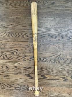 Vintage Spalding Johnny Blatnik 35'' Autograph 120 Baseball Bat 1940-50's Crack