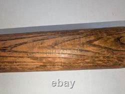 Vintage Spalding Model 33 Wood Baseball Bat Ralph Kiner 1950s HOF